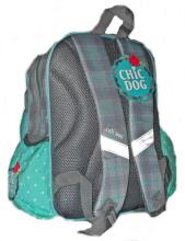 Patio Ergo School Backpack Chic Dog Art. 86089 Bērnu ergonomiskā mugursoma [skolnieku ortopēdiskā mugursoma portfelis] 40501