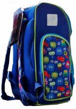 Patio Ergo School Backpack Art.86103 Skolēmu komplekts:  ergonomiskā mugursoma, penālis un apavu maiss [portfelis] Monster 54089