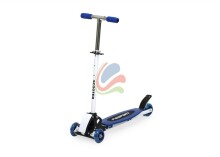 PW Toys Art.IW445 Blue Scooter Twist Red Детский трехколесный балансировочный скутер-самокат