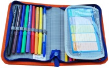 „Patio School“ komplektas: ergonomiška kuprinė, pieštukų dėklas ir batų krepšys [portfelis] 86143 „Plane“