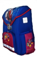 Patio Ergo School Backpack Art.86151 Школьный эргономичный рюкзак с ортопедической воздухопроницаемой спинкой [портфель, ранец]  Football 40068