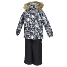 Huppa'17 Winter Art.41480030-63448 Утепленный комплект термо куртка + штаны [раздельный комбинезон] для малышей(размер 104-122 см)