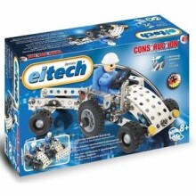 Eitech Mini Tractor Art.710901058 Metaliskais konstruktors 