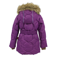 Huppa '17 Noomi Art. 17500055-60073 Удлинённая пуховая куртка для девочек (размер 98 -158 см)