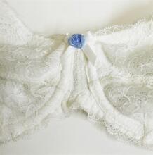 Bogema Lingerie Art.29676 Aquamarine grūtnieču/barošanas krūšturis ar atpogājamu lencīti