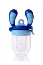 Kidsme Baby Food Feeder  Art.160350GR Grey силиконовoe cитечко для кормления свежими овощами (Ниблер) среднее