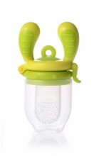 Kidsme Baby Food Feeder Lime Art.160350LI силиконовoe cитечко для кормления свежими овощами (Ниблер) среднее
