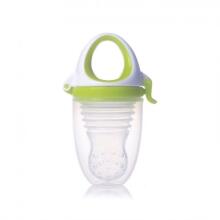 Kidsme Baby Food Feeder Green  Art.160361LI Silikona svaiga ēdiena barotājs