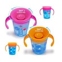 Munchkin Miracle Deco Cup 360° Green Card  Art.012294  бутылочка непроливайка,177мл
