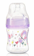 „BabyOno Art.402“ kolikinis maitinimo butelis su plačiu kaklu 120ml