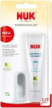 NUK Art.SE44 Zobu tīrīšanas komplekts no 3 līdz 12 mēn.