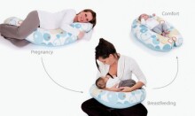 Doomoo Buddy Art.226379 Ciraf Pink  Многофункциональная подушка для беременных и кормящих