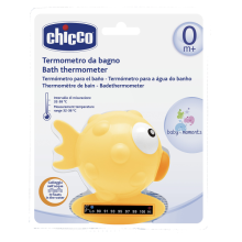 Chicco Art.06564.00 Термометр для ванны Рыба-шар оранжевый