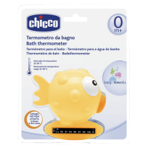 Chicco Art.06564.00 Термометр для ванны Рыба-шар оранжевый