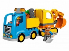  Lego Duplo Bricker Art.10812  Конструктор для малышей Экскаватор