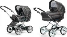 Emmaljunga  Mondial Duo Combi Art.11717 Espresso Leatherette  Коляска 2в1