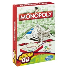 „Hasbro Monopoly Art.B1002“ žaidimo monopolija, kelionės formatas