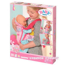 BABY BORN 822234 - сумка-кенгуру для кукл