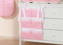 Mamo Tato Owl Col.Pink Комплект детского постельного белья из 11 частей (60/100x135)