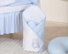 Mamo Tato Owl Col.Blue Комплект постельного белья из 11 частей (60/100x135 см)