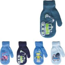 Rak Art.R-123 Gloves Bērnu Cimdiņi ar zimējumu (elastīgi)