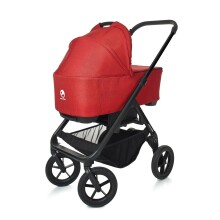 „EasyWalker Mosey Carrycot London Red“. EMO10023 „Mosey“ vežimėlis