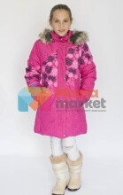 Lenne '17 Lucy 16364/2640 šiltas žieminis vaikiškas šilko švarkelis-paltas (Matmenys 128-152 cm)