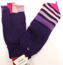 LENNE '17 Mittens Pay Art.16347/264 Ziemas adīti pirkstaini/cimdi bērniem (izm.3-7)