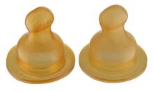 Hevea Bottle Nipple Соска из 100% натурального (природного) каучука 0-3 месяцев. (2 шт)
