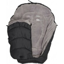 Fillikid Art.1220-06 Eco Big Black Baby Sleeping Bag Спальный Мешок с Терморегуляцией 100x45 cm