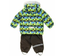 Lenne '17 Stripe Art.16318/8160 Утепленный комплект термо куртка + штаны [раздельный комбинезон] для малышей (размер 74,92,98)