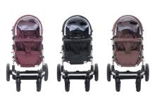 Britton 4Style  Art.B2408 Mocha Bērnu daudzfunkcionāli rati ar kulbiņu un sporta daļu un adapteriem priekš Maxi Cosi autokrēliņa