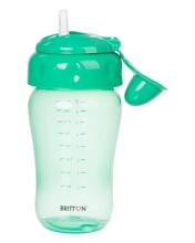 Britton Non-spill Soft Spout Cup Art.B1515 Green Neizlīstoša krūze ar mīksto uzgali, 270 ml