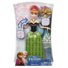 Mattel Disney Frozen Art.CJJ08 Кукла  Анна из м/ф Ледяное сердце