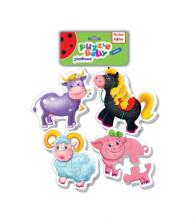 Roter Käfer Baby Puzzle Art.RK6010-03  Farma (Vladi Toys)