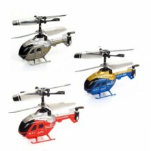 Silverlit Nano Falcon R Realistic 3-Channel I/R Miniature Remote Control Gyro Helicopter with LED Light