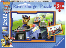 „Ravensburger Puzzle Art.07591“ galvosūkiai 2x12