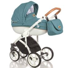 Roan (Роан) Bass Soft  Eco Leather Collection Art.89438 Dove White  Universālie rati 2in1