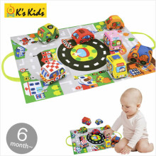 K's Kids Cars in Town Art.KA10665  Автомобильный комплект автомобиля в ковер и мягкие 9 автомобилей