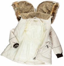 Lenne '17 Greta 16361/801 šiltas vaikiškas žieminis šilko striukė-paltas (Matmenys 128-170 cm)