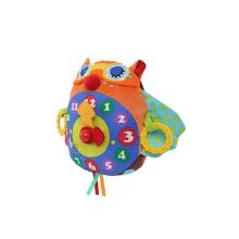 K's Kids Day N Night Owl Clock Art.KA10662  Dienas un nakts pūces pulkstenis 6+ mēn.