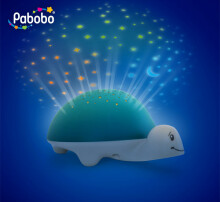 Pabobo Star Projector Turtle Green Art.TP02-GRAY  projektors-naktslampiņa Bruņurupucis