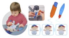 K's Kids What to wear Water Doodle Fun- Wayne Art.KA10690 Кукла для игр в воде c маркером