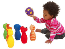 „K's Kids“ spalvingi boulingo draugai Prekės KA10366 žaislinis boulingas