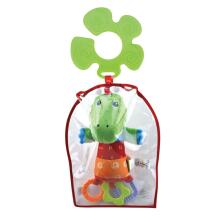 K's Kids Funky Stroller Pals - CrocoBloco Art.KA10619 Расвивающая погремушка Крокодил