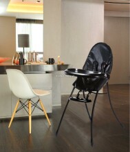 Bloom Fresco Chrome Giro White/Orange  Art.BBE10515-WHO Ekskluzīviais barošanas krēsls( bez ielikņa)