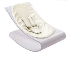 Bloom Baby Lounger Seat Pad Coconut White Art.BBE10602-CWO Мягкий вкладыш для шезлонга