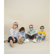 Shadez Designer Helocopter Camo Blue Junior Art.SHZ42 Bērnu saulesbrilles, 3-7 gadi