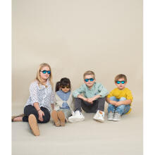 Shadez Designer Polka Sunflower Black Junior Art.SHZ49 Bērnu saulesbrilles, 3-7 gadi
