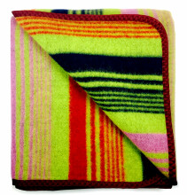 Детское шерстяное одеяло жаккард Art.5712 New Zeland Wool 100х140см